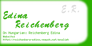 edina reichenberg business card